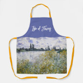 Bloemeneiland bij Vétheuil, Claude Monet Schort (Voorkant)