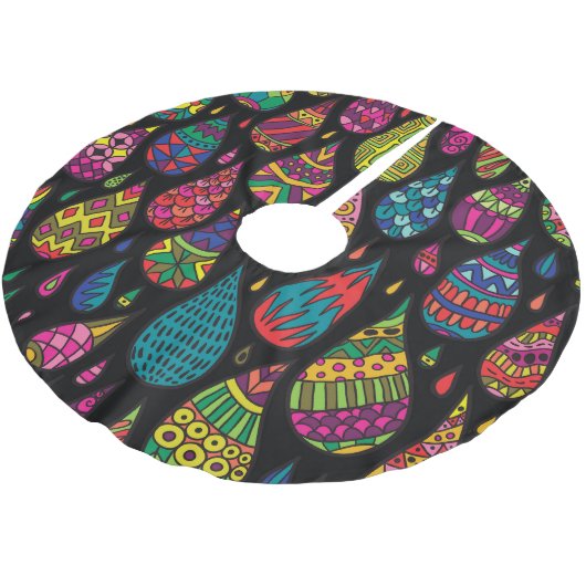 Bloemenelegantie, abstracte achtergrond. kerstboom rok (Gekanteld)