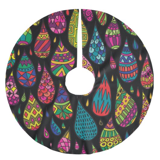 Bloemenelegantie, abstracte achtergrond. kerstboom rok (Voorkant)