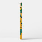 Bloemenelegantie: bladpatroon. Case-Mate iPhone case (Achterkant / Rechts)