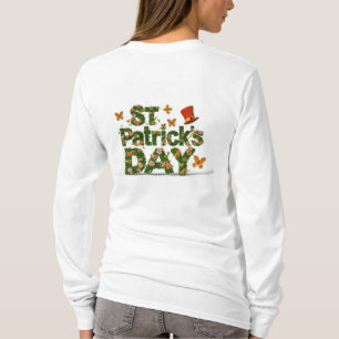 Bloemenelegantie: St. Patrick's Day FUNNY T-shirt