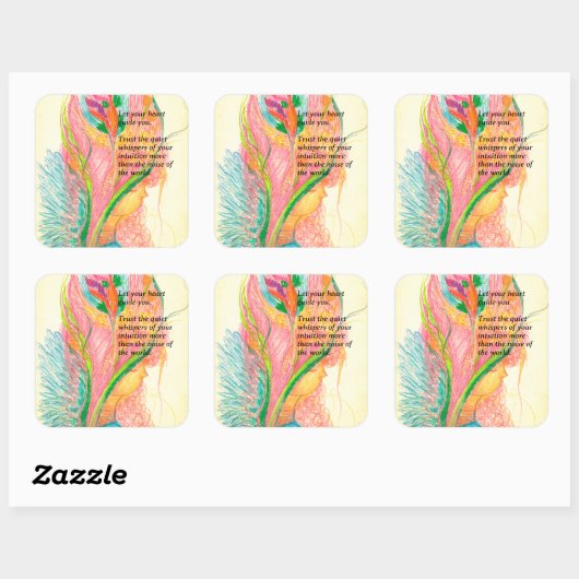  Bloemenengel Sticker (Vel)