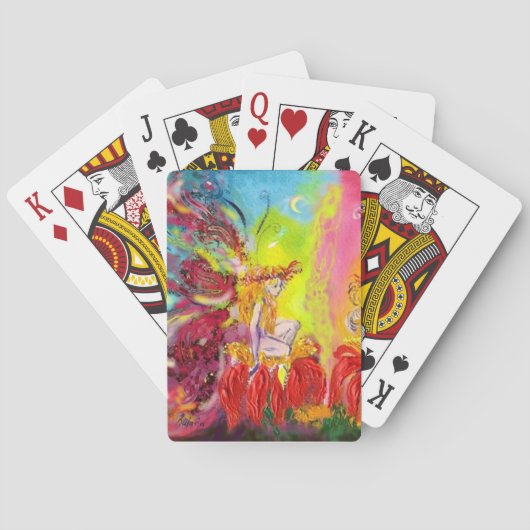 BLOEMENFEE VAN DE DAGERAAD POKERKAARTEN (Achterkant)