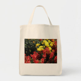 Bloemenfoto kunst print doek canvas tas