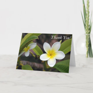 Bloemenfoto wit geel groen bedankje bedankkaart