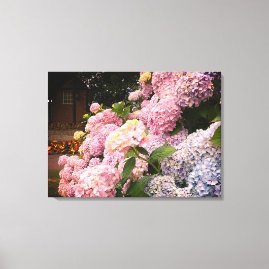 Bloemenfotografie Wall Art Print (Voorkant)