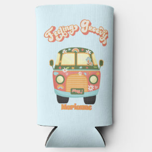 Bloemengevoel Groovy Hippy Van Pop Art 60s 70s
