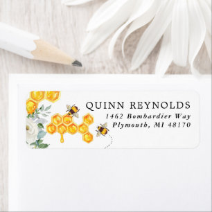 Bloemengift Bijenkorf Hommels Baby Retouradres Etiket