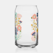 Bloemenglas Pastel Can Jar Blikvorm Glas (Links)