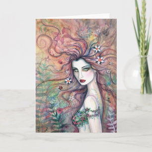 Bloemengodin Kaart van Molly Harrison