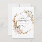 Bloemengoud kader Ontvangst   Kaart (Voorkant)