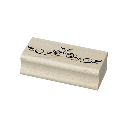 Bloemengrens art stempel (Stempel)