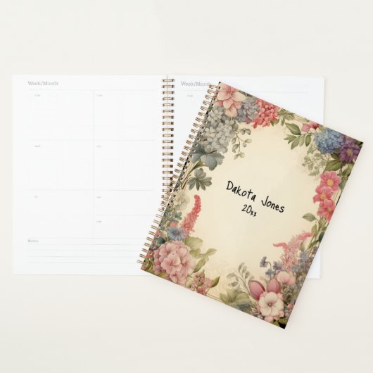  Bloemengrens met Hydrangea Flowers Planner (Display)