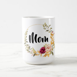 Bloemengroet Monogram Koffiemok