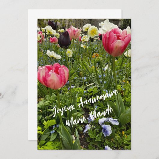 Bloemengrond (Voorkant / Achterkant)