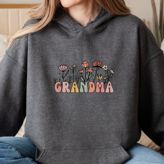 Bloemengrootmoedertrui Hoodie
