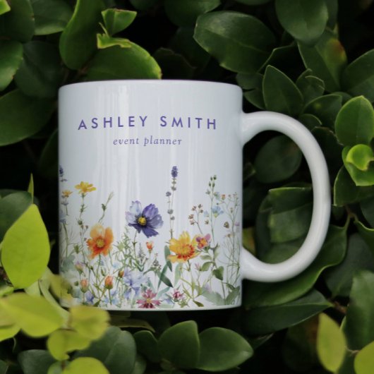 bloemenhandel koffiemok