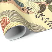 , bloemenhelleborespatroon, elegant cadeaupapier (Rol Hoek)