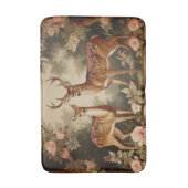 bloemenhert badmat (Voorkant Verticaal)