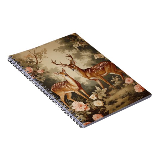 bloemenhert notitieboek (Rechterzijde)