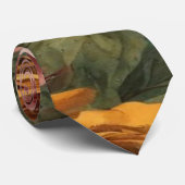  bloemenjurk stropdas (Opgerold)