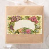 bloemenkaars of blikpot Leeg label (Insitu)