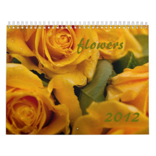 Bloemenkalender 2012 kalender