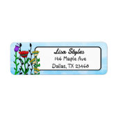 bloemenkennis etiket (Voorkant)