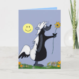 Bloemenkind... Verjaardag Kaart. Kaart