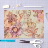 Bloemenklok Steampunk Tissuepapier (Craft)