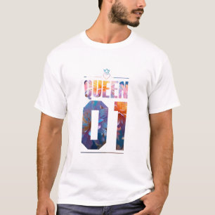 Bloemenkoning en koningin 01 t-shirt