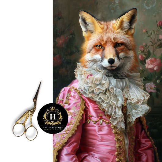  Bloemenkoning Louis Fox Decoupage Tissuepapier