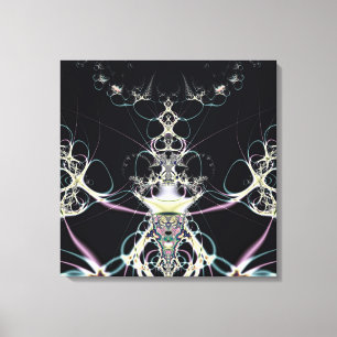 bloemenkoningin canvas afdruk