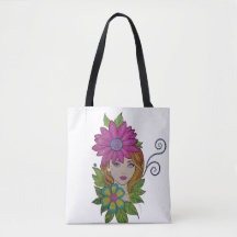 Bloemenkroon Meisje Boho Tassen Tas