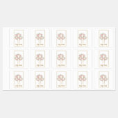 bloemenkruis Heilig Water Labels (Vel)