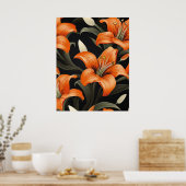 BLOEMENKUNST #1 POSTER (Keuken)