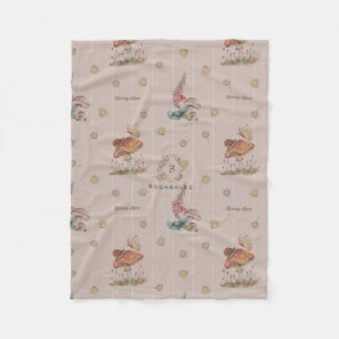 Bloemenkwekerij Whimsical print babydeken Fleece Deken