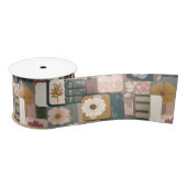 bloemenlapjespatroon lint (Spoel)