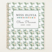 Bloemenleraar Planner | Aangepast cadeau (Voorkant)