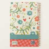 Bloemenlibel Dankbaarheidsjournaal Planner (Achterkant)