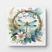 Bloemenlibel Eén dag tegelijk Fotoplaat (Voorkant)