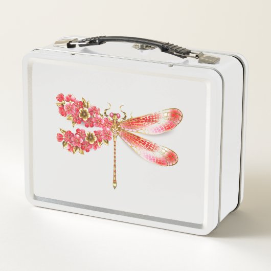 Bloemenlibel met sieraden sakura (Achterkant)