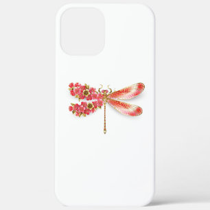 Bloemenlibel met sieraden sakura iPhone 12 pro max hoesje