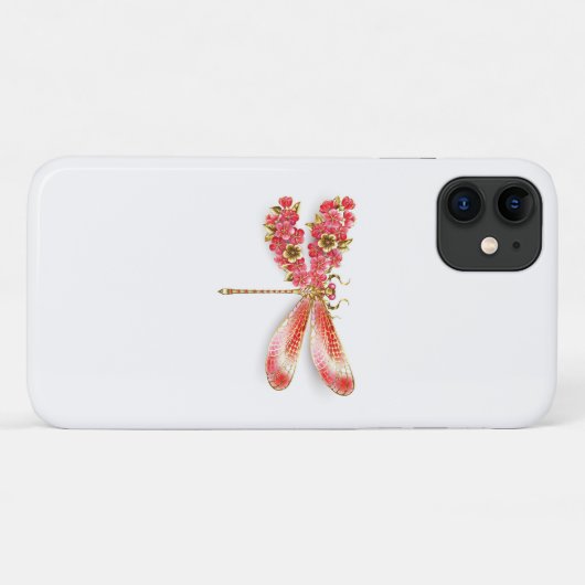 Bloemenlibel met sieraden sakura Case-Mate iPhone case (Achterkant (horizontaal))