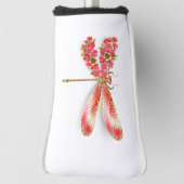 Bloemenlibel met sieraden sakura golfheadcover (Draai 90)
