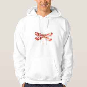 Bloemenlibel met sieraden sakura hoodie