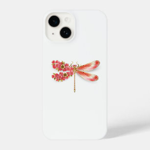Bloemenlibel met sieraden sakura iPhone 14 hoesje
