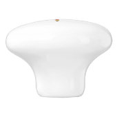 Bloemenlibel met sieraden sakura keramische knop (Zijkant)