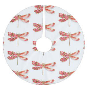 Bloemenlibel met sieraden sakura kerstboom rok
