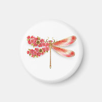 Bloemenlibel met sieraden sakura